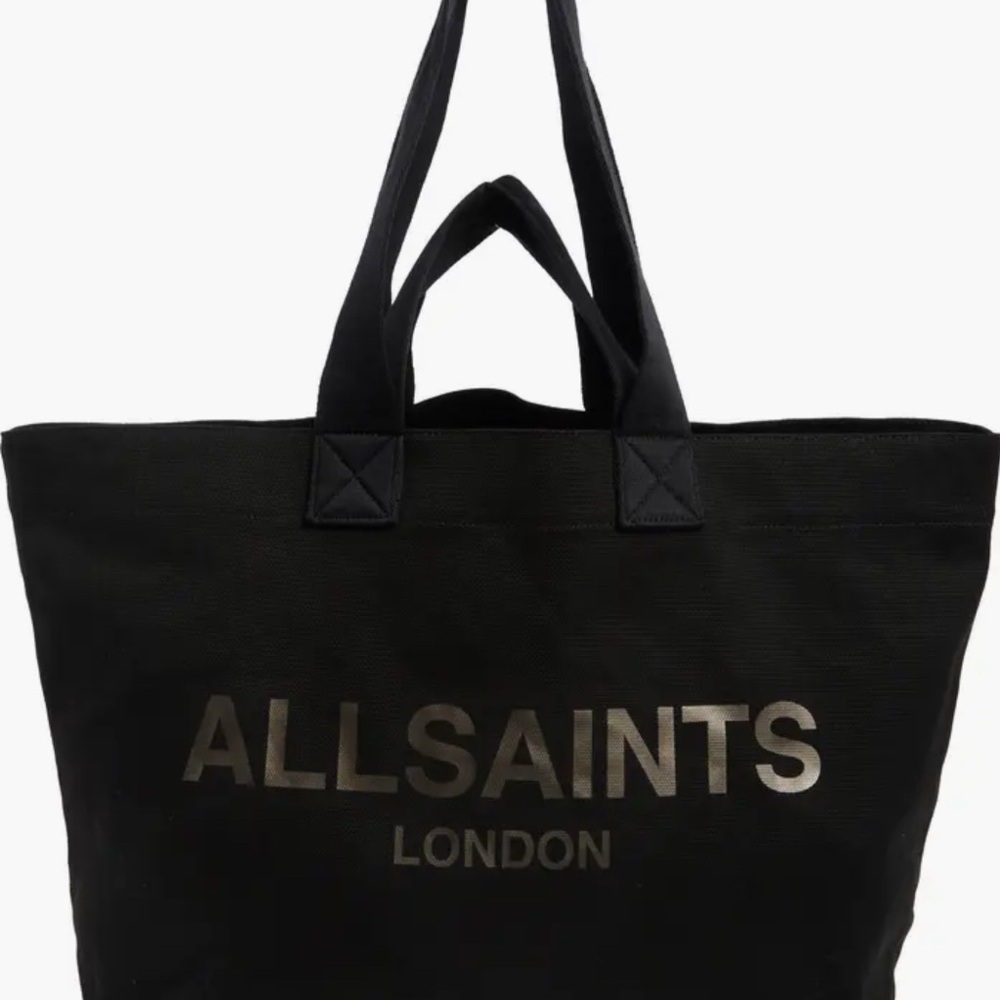 AllSaints Black Tote Bag